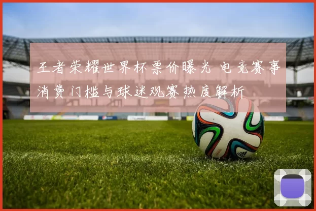 王者荣耀世界杯票价曝光 电竞赛事消费门槛与球迷观赛热度解析
